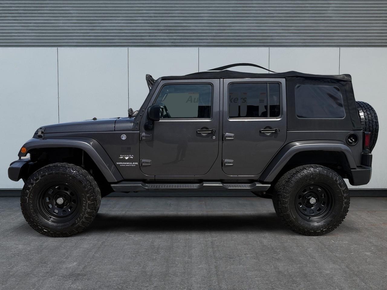 2017 Jeep Wrangler Unlimited Sahara, BLUETOOTH, POWER/HEATED MIRRORS, REMOTE START, TOW HOOKS, TOW PACKAGE, RUNNING BOARDS, CLEAN CARFAX! Norfolk VA