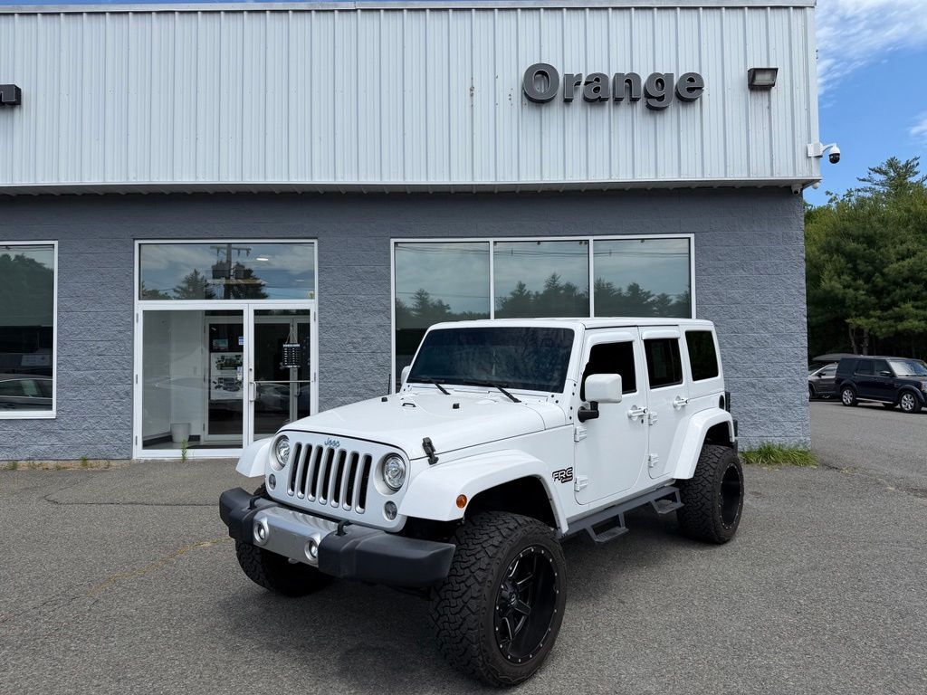 2017 Jeep Wrangler Unlimited Sahara Orange MA