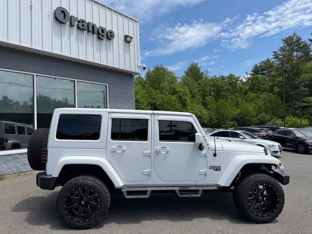 2017 Jeep Wrangler Unlimited Sahara Orange MA
