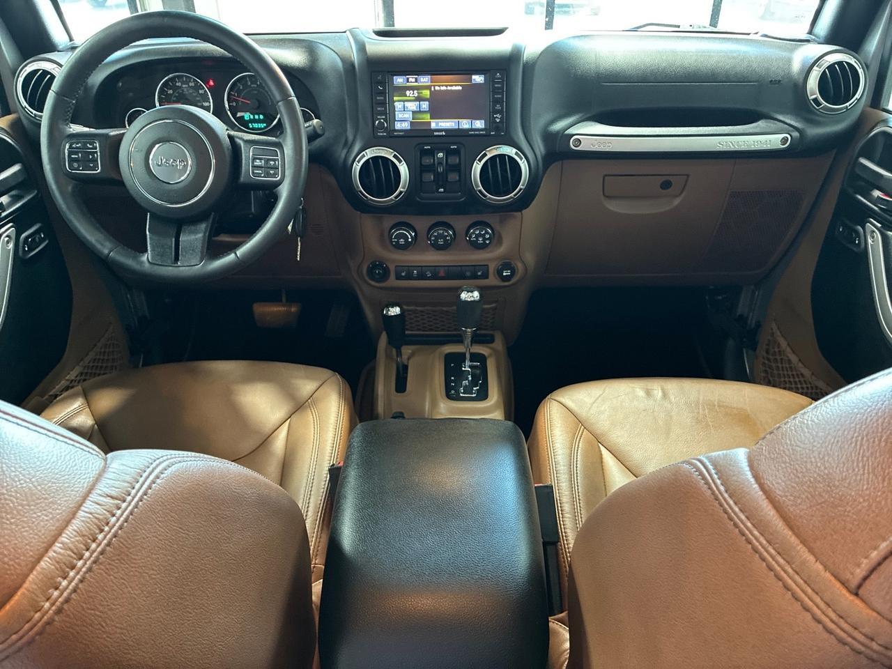 2017 Jeep Wrangler Unlimited Sahara, Leather, Heated Seats, Navigation, Side Airbags Houston TX