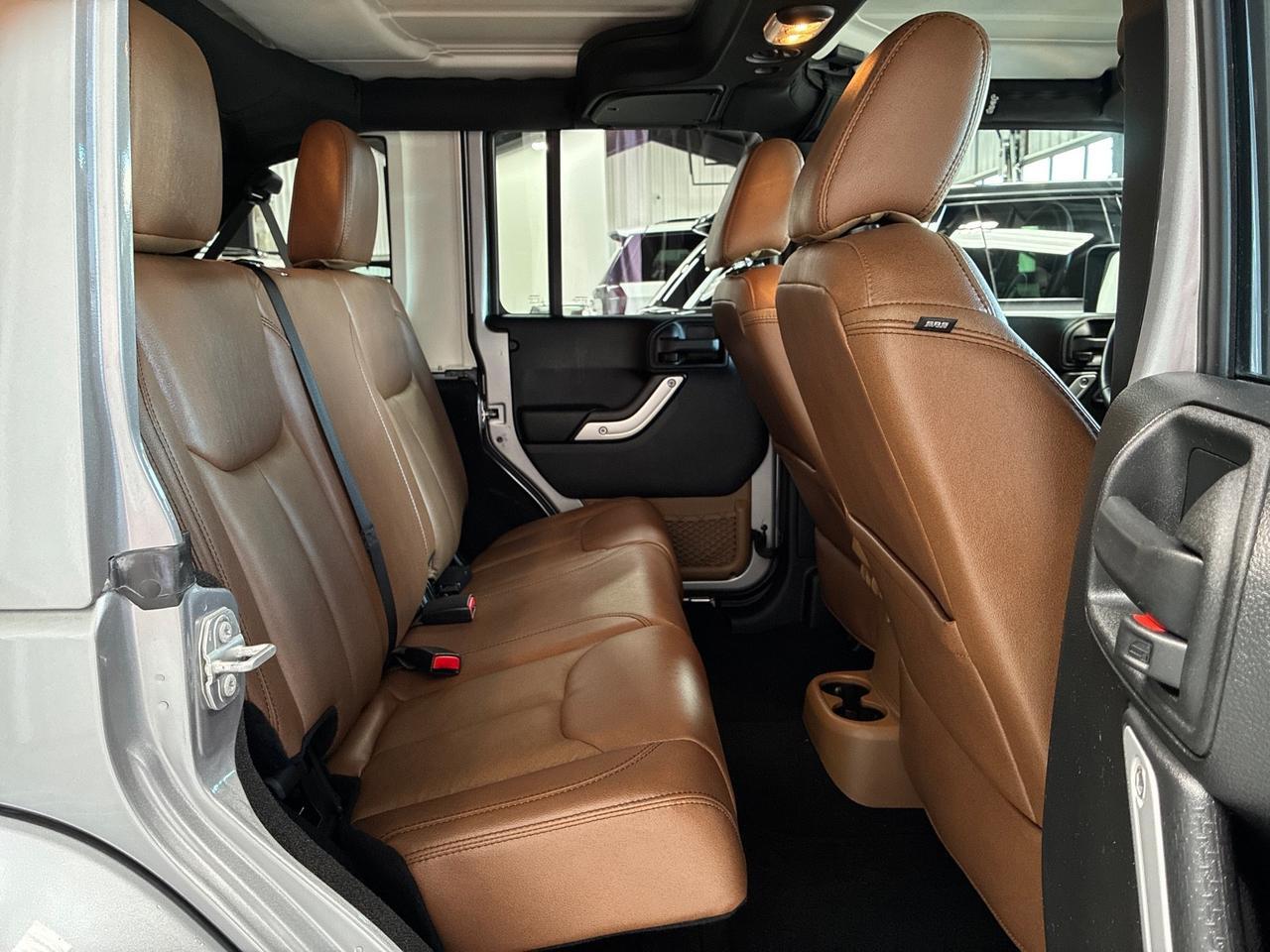 2017 Jeep Wrangler Unlimited Sahara, Leather, Heated Seats, Navigation, Side Airbags Houston TX