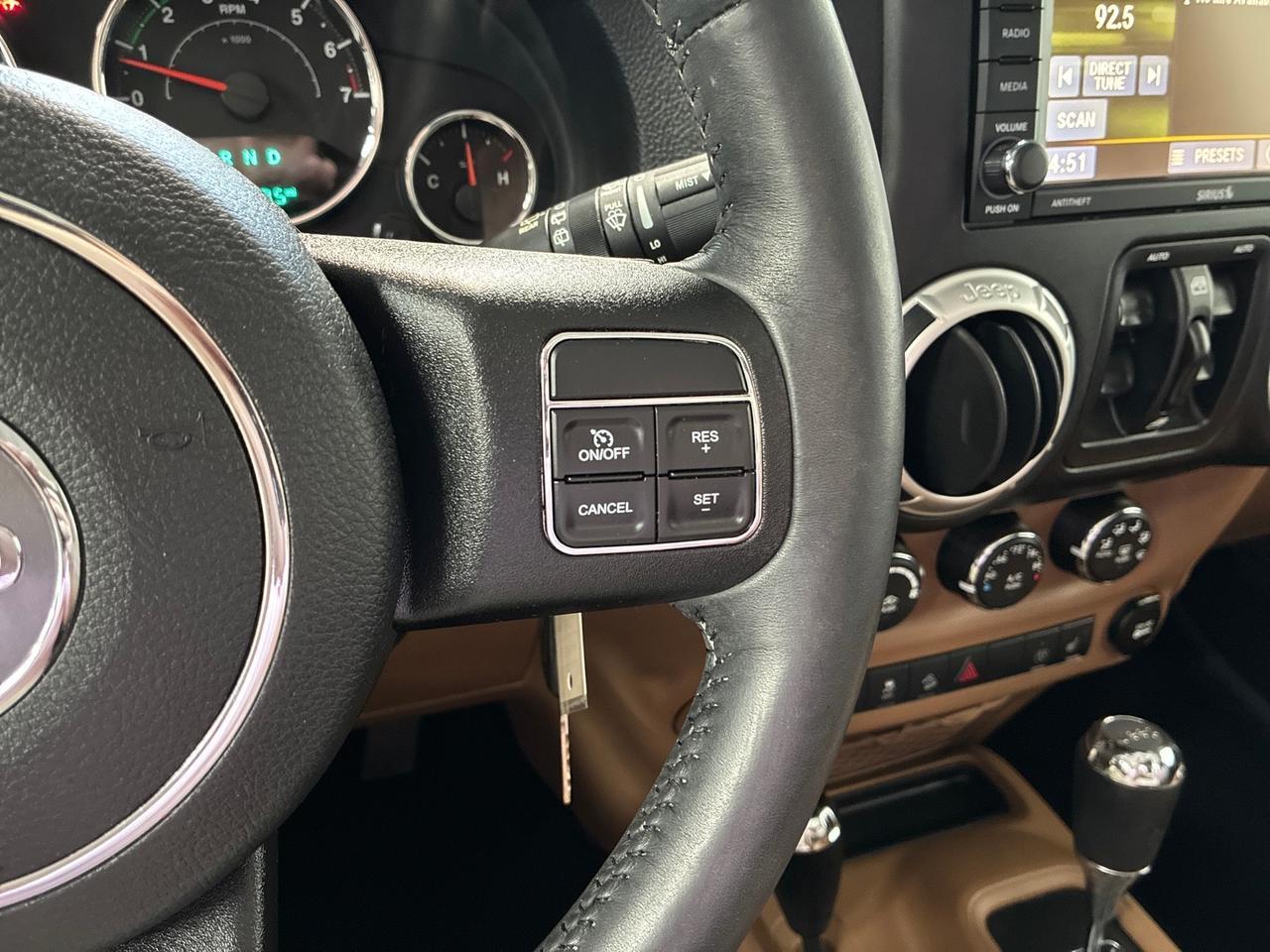 2017 Jeep Wrangler Unlimited Sahara, Leather, Heated Seats, Navigation, Side Airbags Houston TX