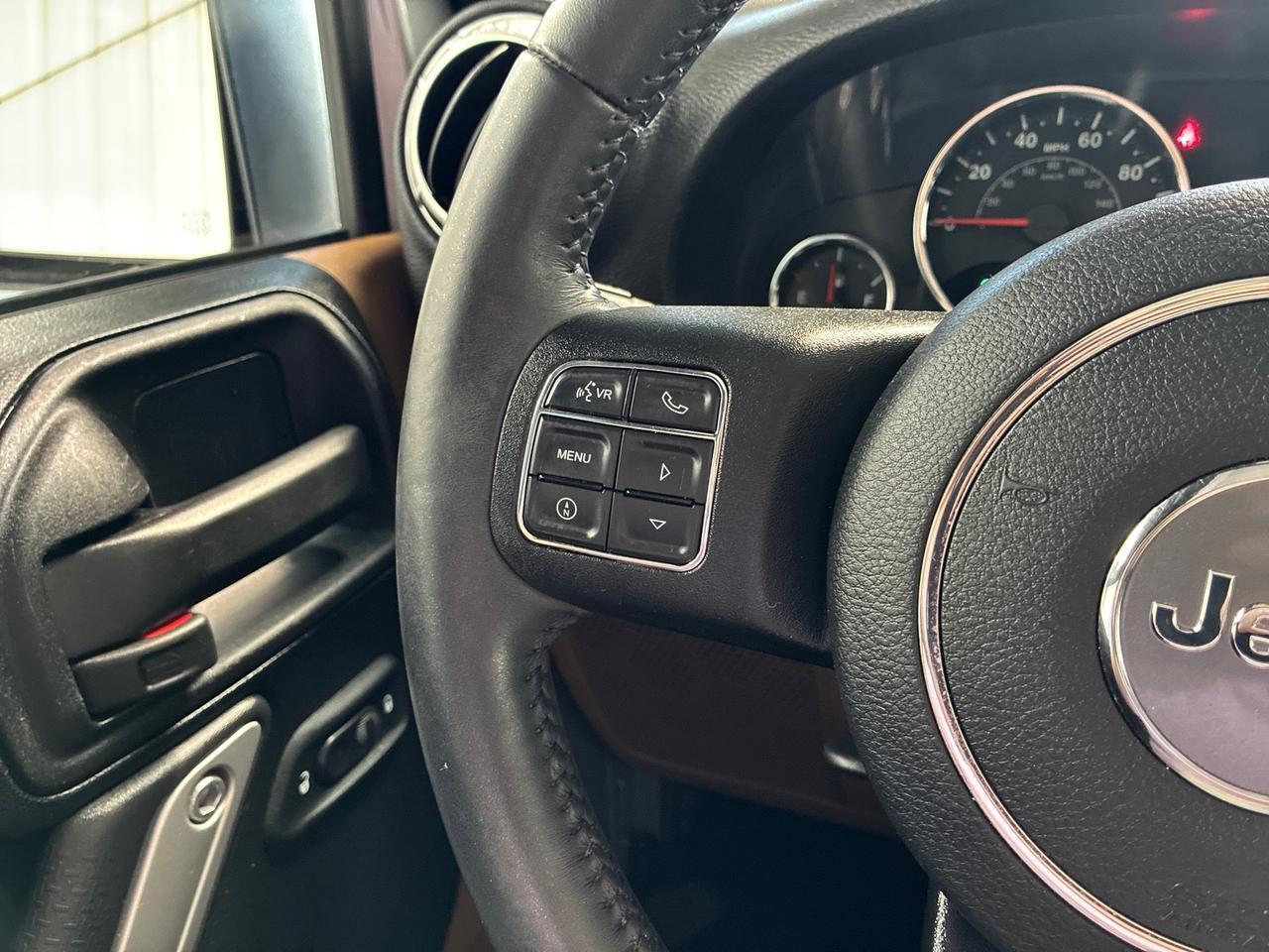 2017 Jeep Wrangler Unlimited Sahara, Leather, Heated Seats, Navigation, Side Airbags Houston TX