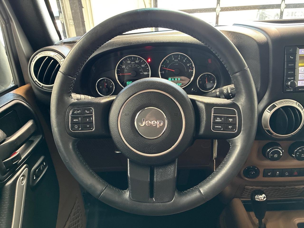 2017 Jeep Wrangler Unlimited Sahara, Leather, Heated Seats, Navigation, Side Airbags Houston TX