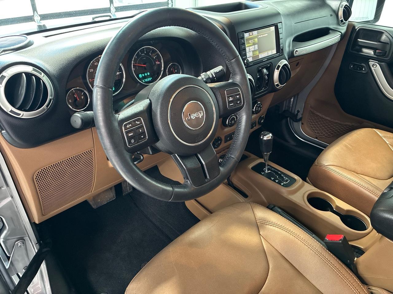 2017 Jeep Wrangler Unlimited Sahara, Leather, Heated Seats, Navigation, Side Airbags Houston TX