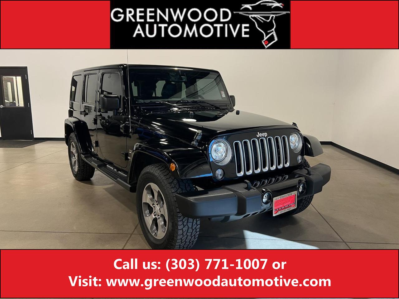 2017 Jeep Wrangler Unlimited Sahara Parker CO