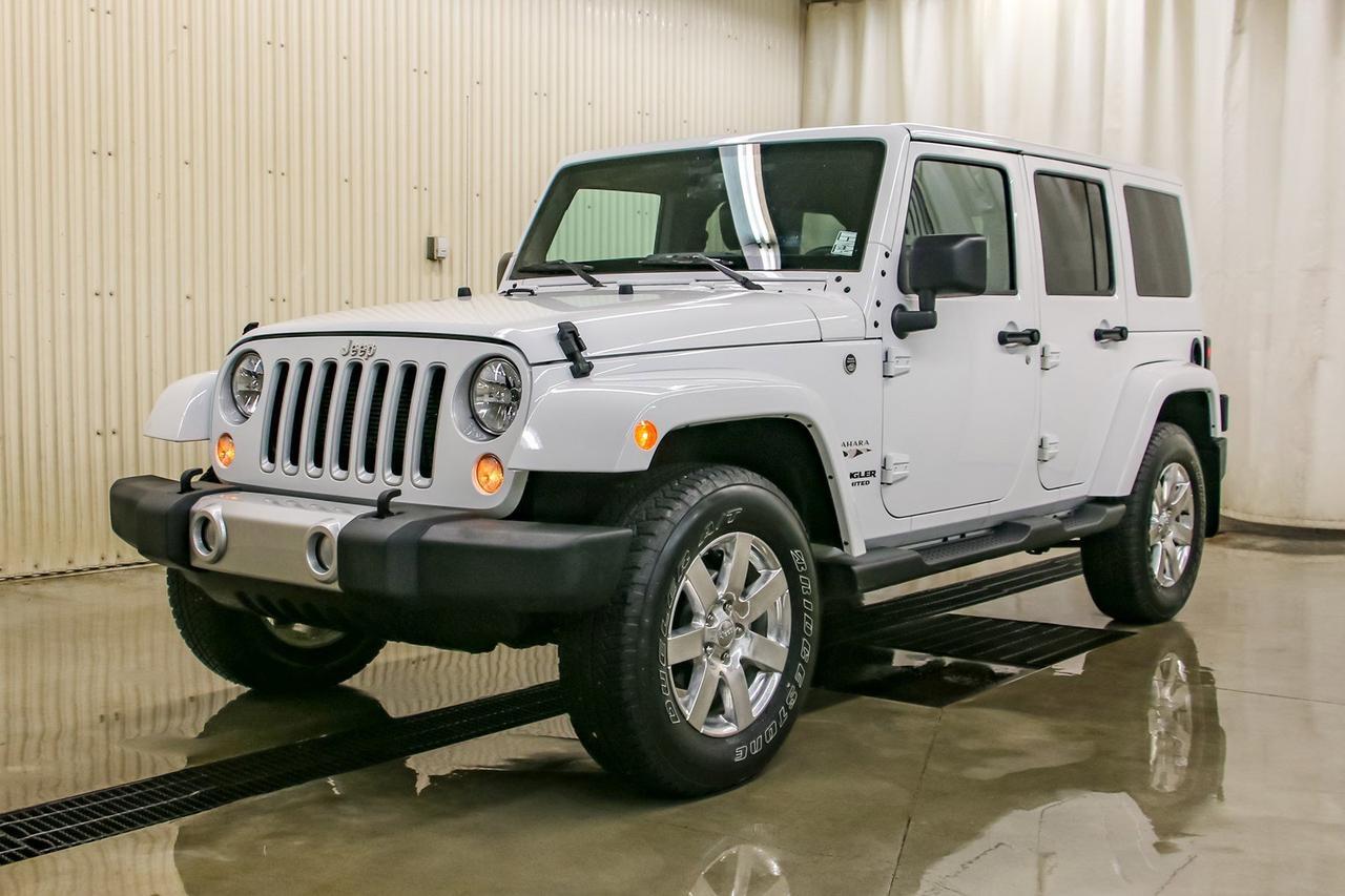 2017 Jeep Wrangler Unlimited Sahara Red Deer AB