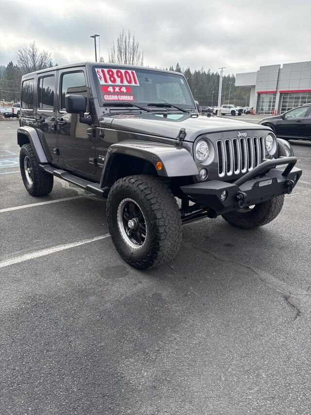 2017 Jeep Wrangler Unlimited Sahara Spokane Valley WA