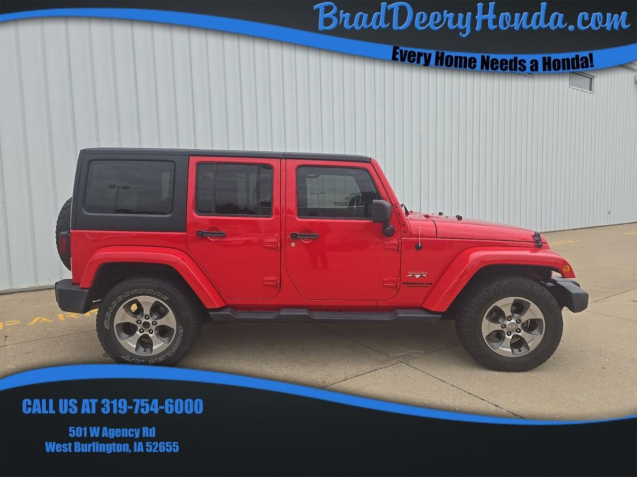 2017 Jeep Wrangler Sahara's photo