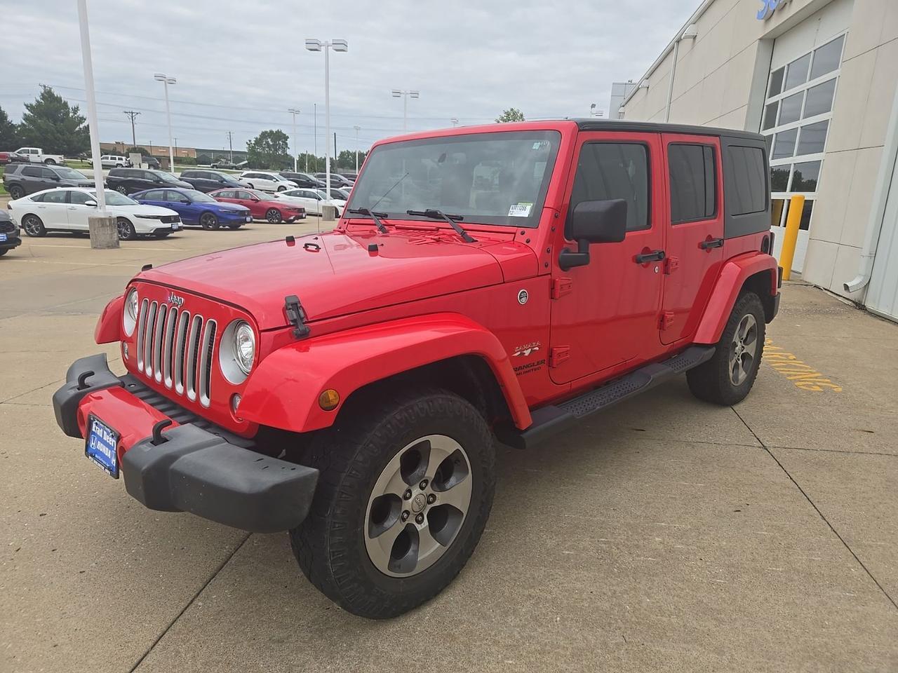 2017 Jeep Wrangler Unlimited Sahara West Burlington IA