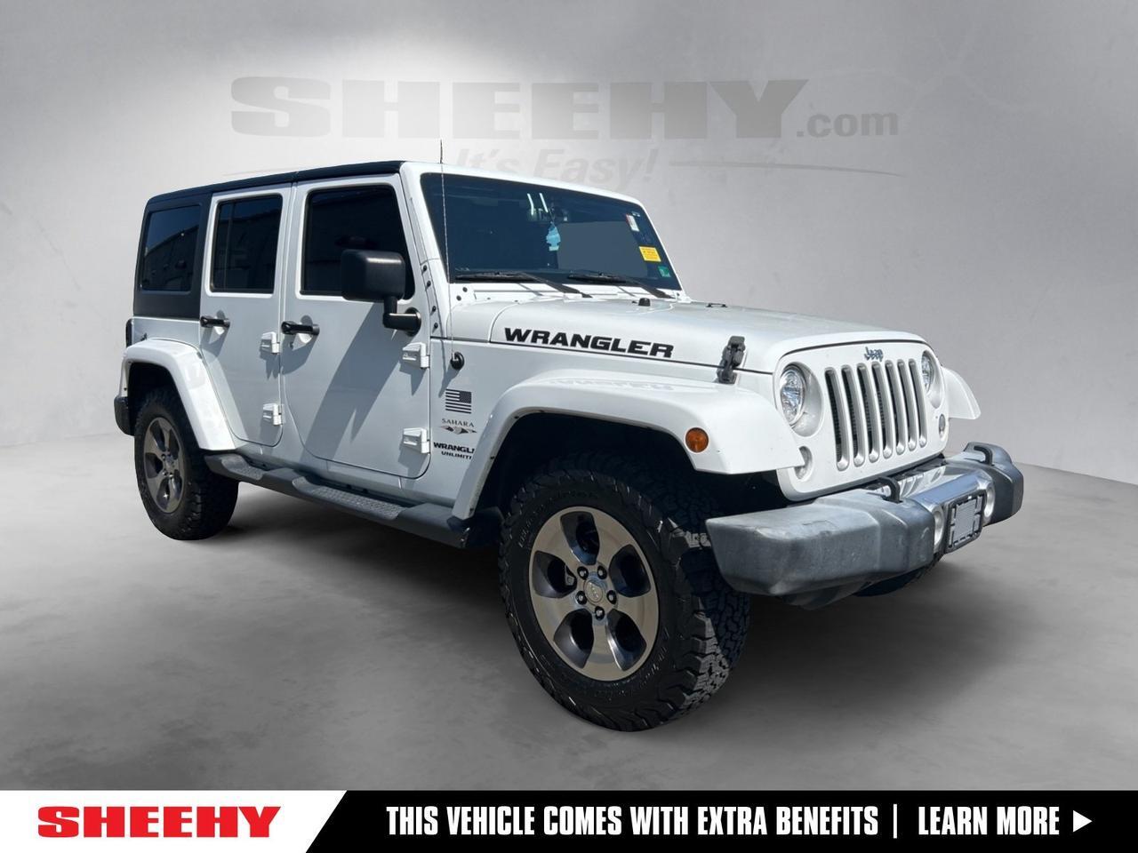 2017 Jeep Wrangler Unlimited Sahara Ashland VA