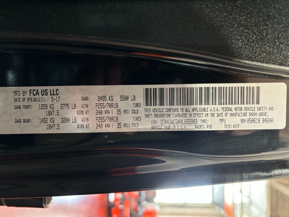 2017 Jeep Wrangler Unlimited Smoky Mountain 4x4 Franklin OH