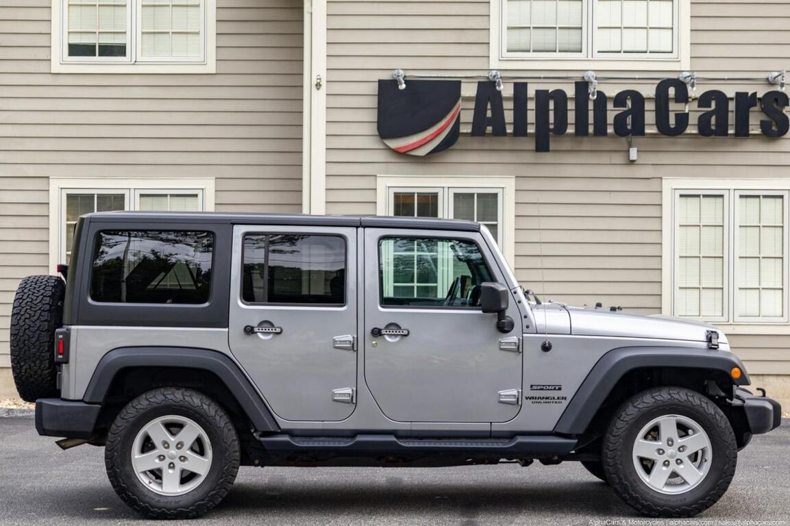 2017 Jeep Wrangler Unlimited Sport 4X4 Boston MA
