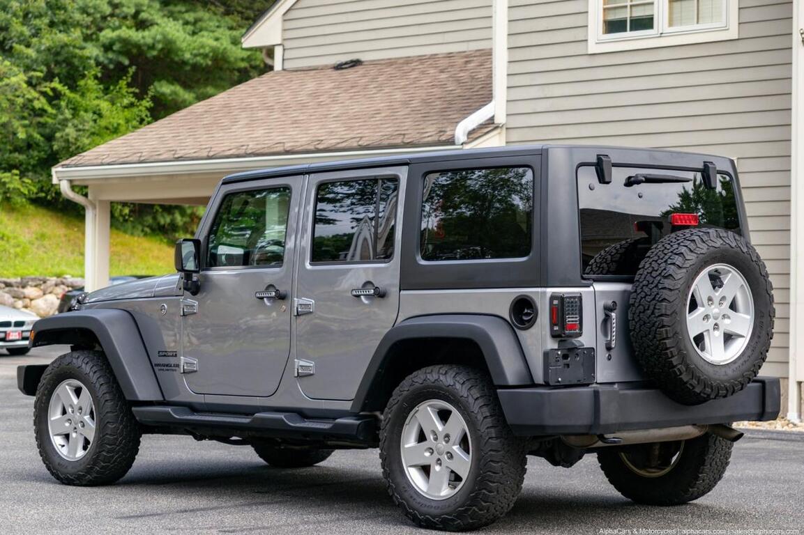 2017 Jeep Wrangler Unlimited Sport 4X4 Boston MA