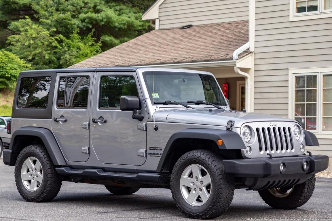 2017 Jeep Wrangler Unlimited Sport 4X4 Boston MA