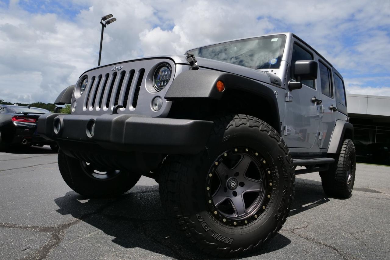 2017 Jeep Wrangler Unlimited Sport 4X4 / UPGRADES / Hard Top / Connectivity Group! Lincolnton NC
