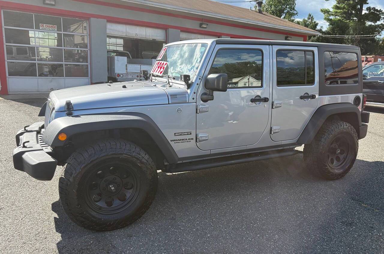 2017 Jeep Wrangler Unlimited Sport 4x4 4dr SUV Edison NJ