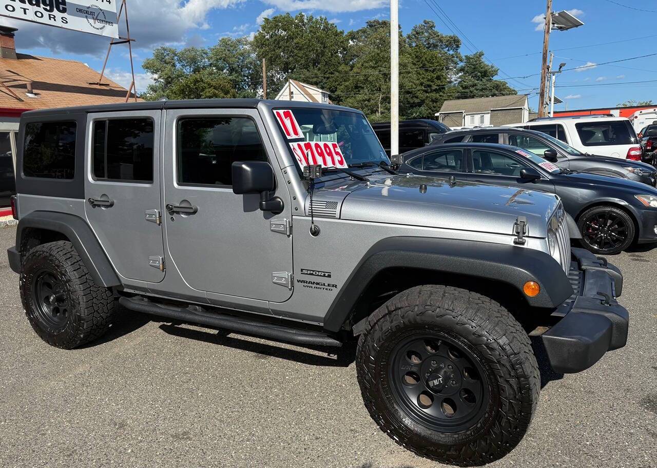 2017 Jeep Wrangler Unlimited Sport 4x4 4dr SUV Edison NJ