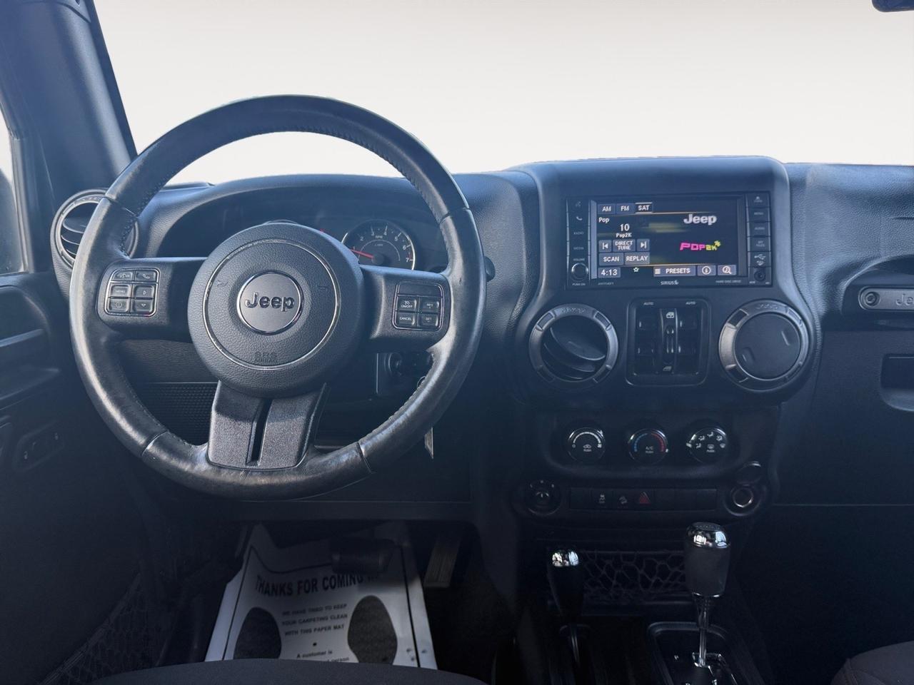 2017 Jeep Wrangler Unlimited Sport, BLUETOOTH, POWER/HEATED MIRRORS, TOW PACKAGE, REMOTE KEYLESS ENTRY, TINTED GLASS, CLEAN CARFAX, THIS WRANGLER IS READY FOR ITS NEXT ADVENTURE!