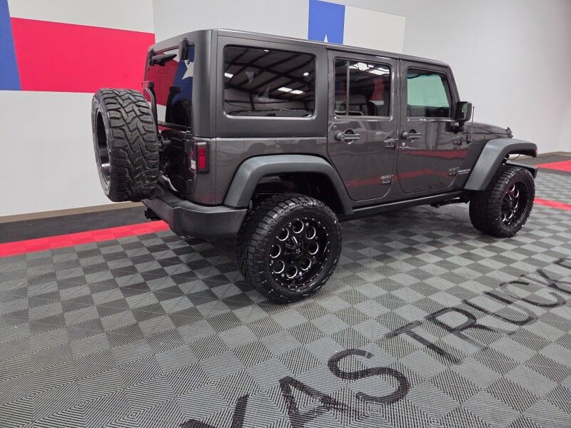 2017 Jeep Wrangler Unlimited Sport Hardtop Lifted 3.6L V6 Touch Screen New Tires FREE WARRANTY Arlington TX