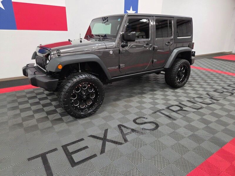 2017 Jeep Wrangler Unlimited Sport Hardtop Lifted 3.6L V6 Touch Screen New Tires FREE WARRANTY Arlington TX