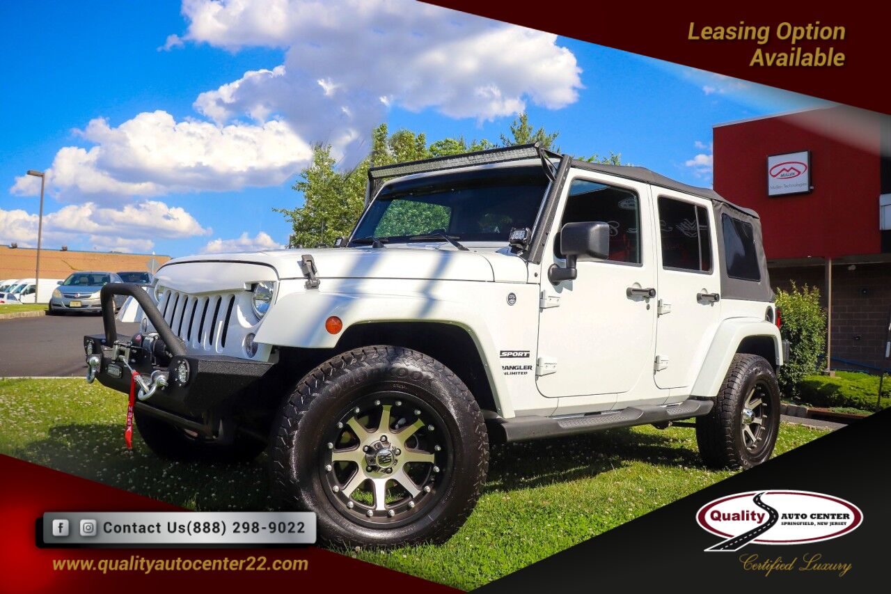 2017 Jeep Wrangler Unlimited Sport Red Interior Springfield NJ 2017 Jeep Wrangler Unlimited Sport Red Interior Springfield NJ