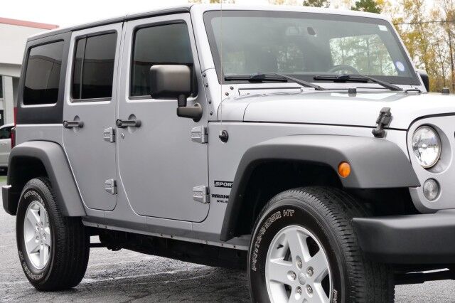 2017 Jeep Wrangler Unlimited Sport S 4X4 / Hard Top / Power Convenience Group! High Point NC
