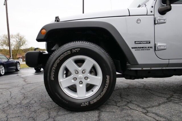 2017 Jeep Wrangler Unlimited Sport S 4X4 / Hard Top / Power Convenience Group! High Point NC