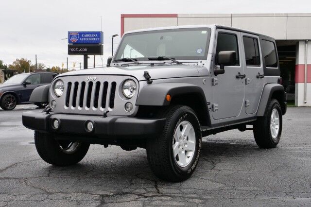 2017 Jeep Wrangler Unlimited Sport S 4X4 / Hard Top / Power Convenience Group! High Point NC