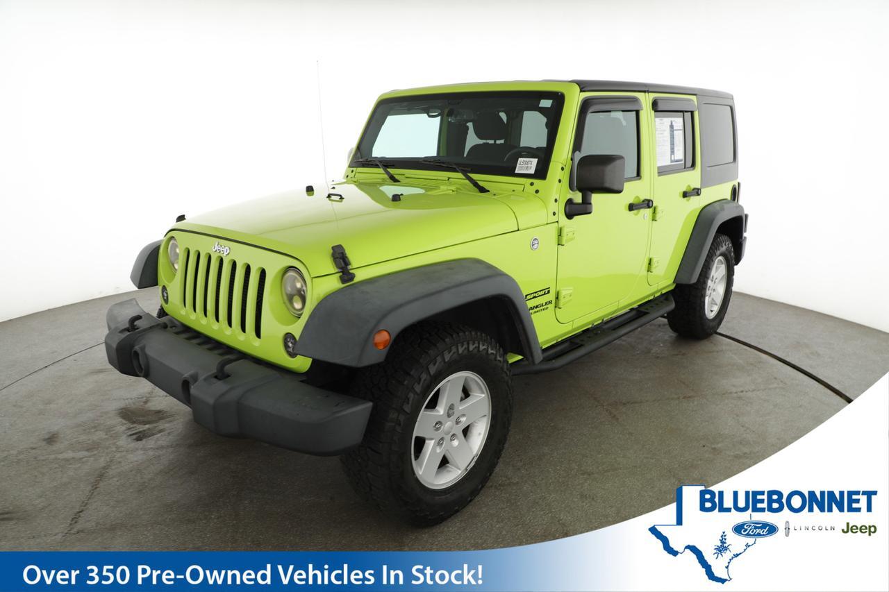 2017 Jeep Wrangler Unlimited Sport New Braunfels TX