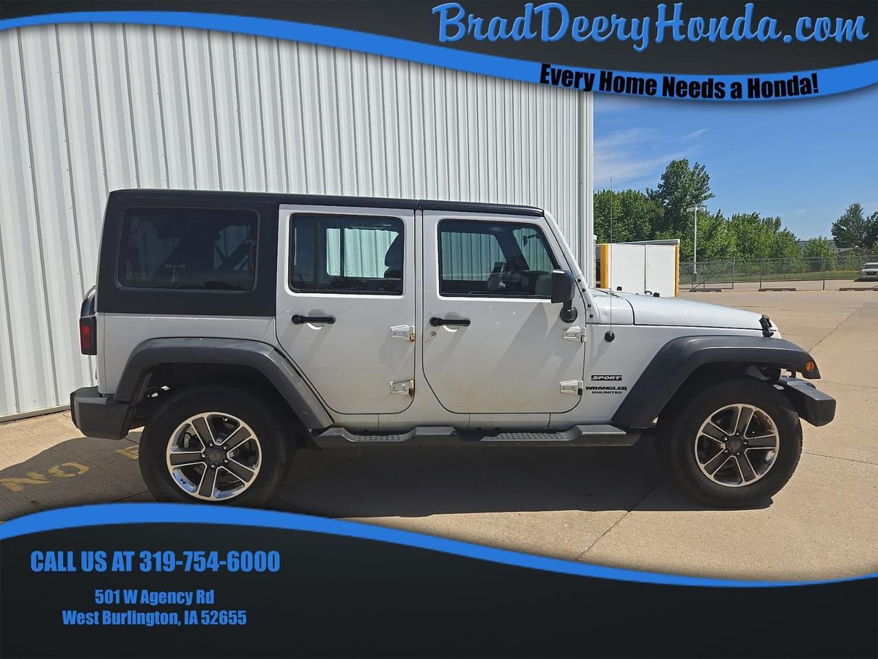 2017 Jeep Wrangler Unlimited Sport