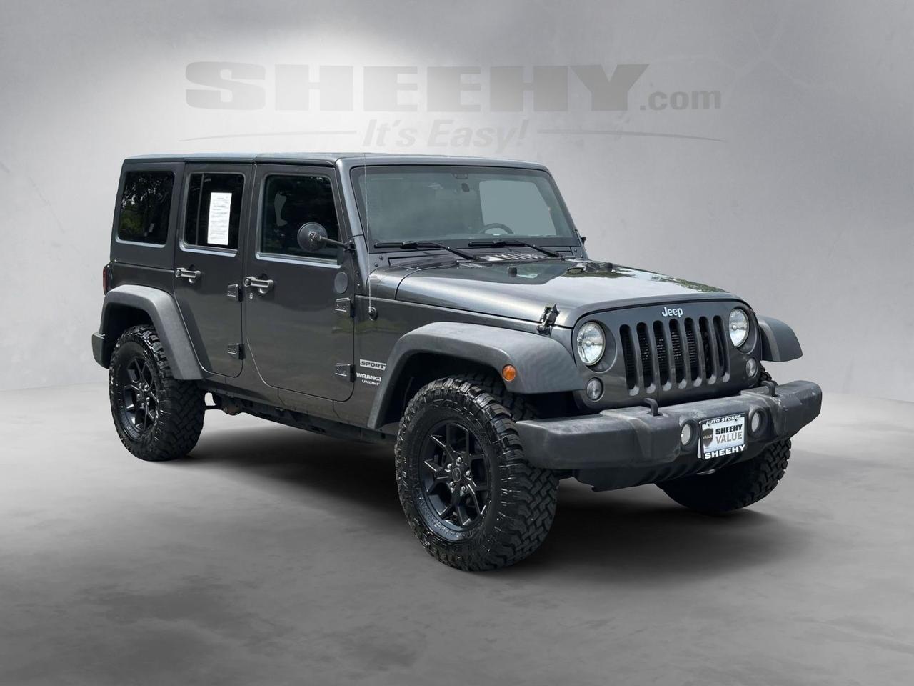 2017 Jeep Wrangler Unlimited Sport Alexandria VA