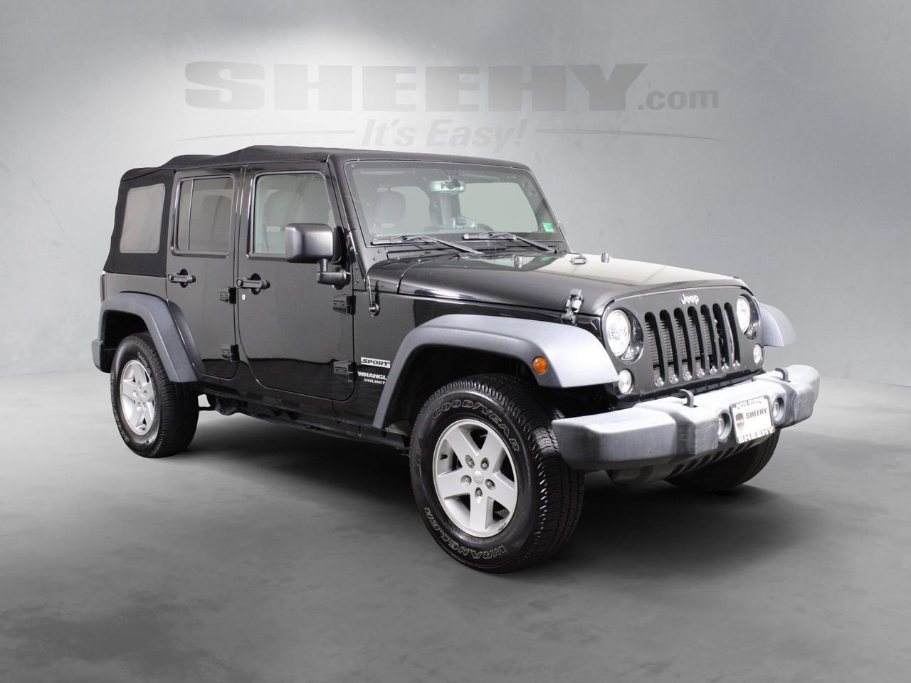 2017 Jeep Wrangler Unlimited Sport Manassas VA
