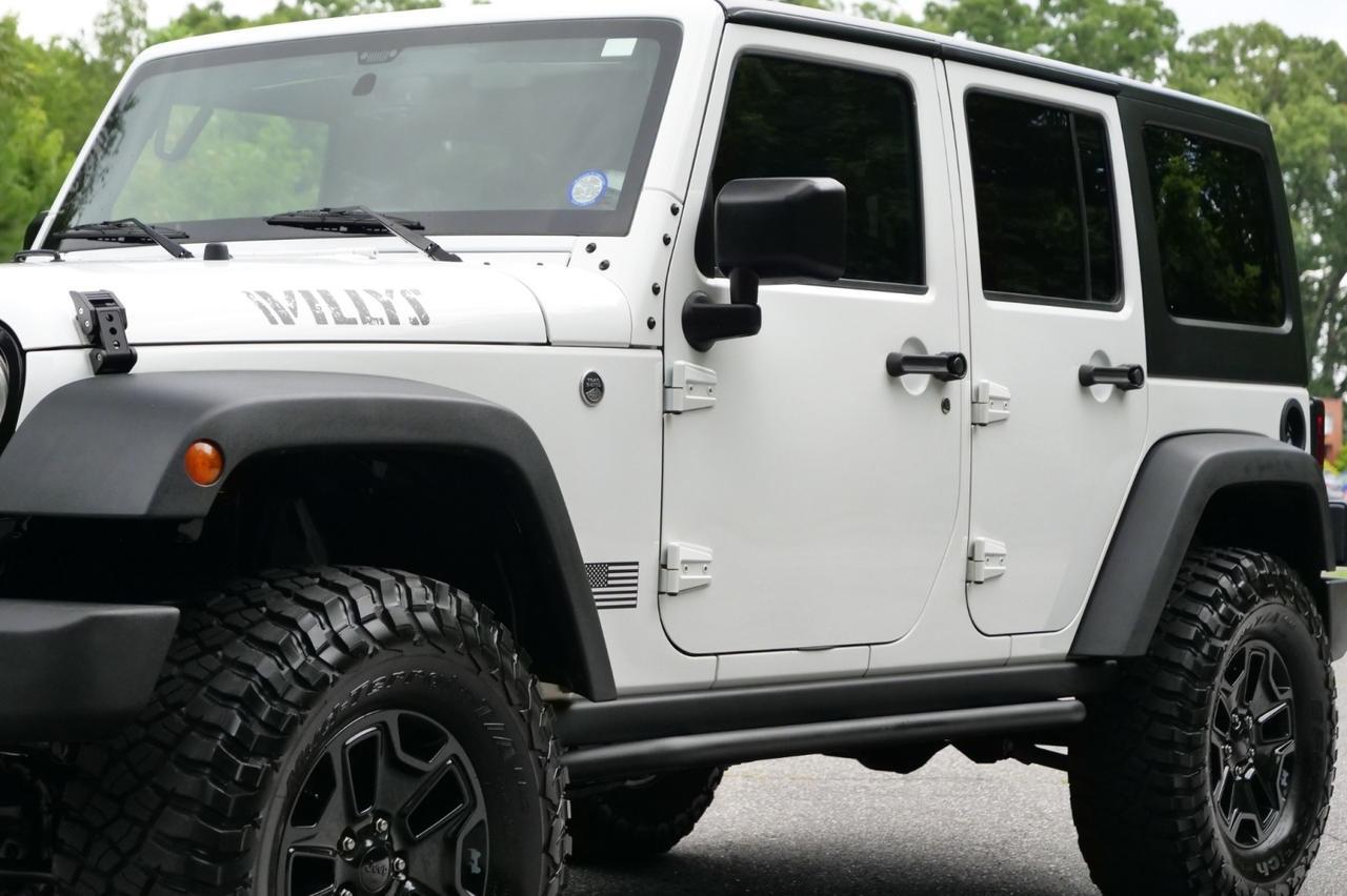 2017 Jeep Wrangler Unlimited Willys Wheeler 4x4 / LED Lighting / Hard Top / Manual! Lincolnton NC