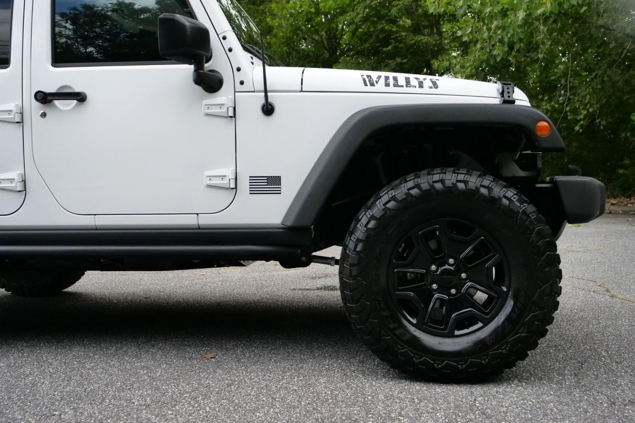 2017 Jeep Wrangler Unlimited Willys Wheeler 4x4 / LED Lighting / Hard Top / Manual! Lincolnton NC