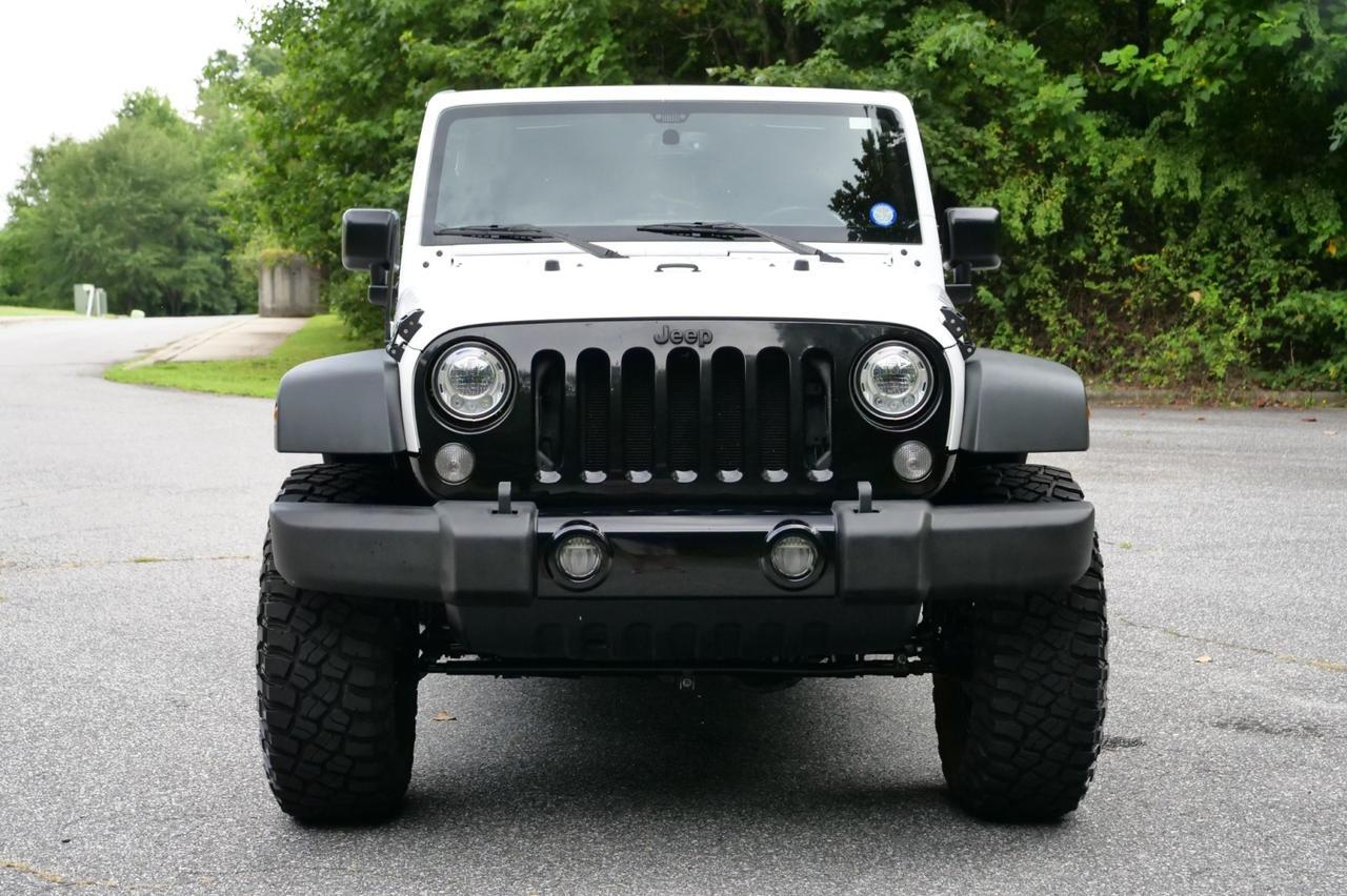 2017 Jeep Wrangler Unlimited Willys Wheeler 4x4 / LED Lighting / Hard Top / Manual! Lincolnton NC
