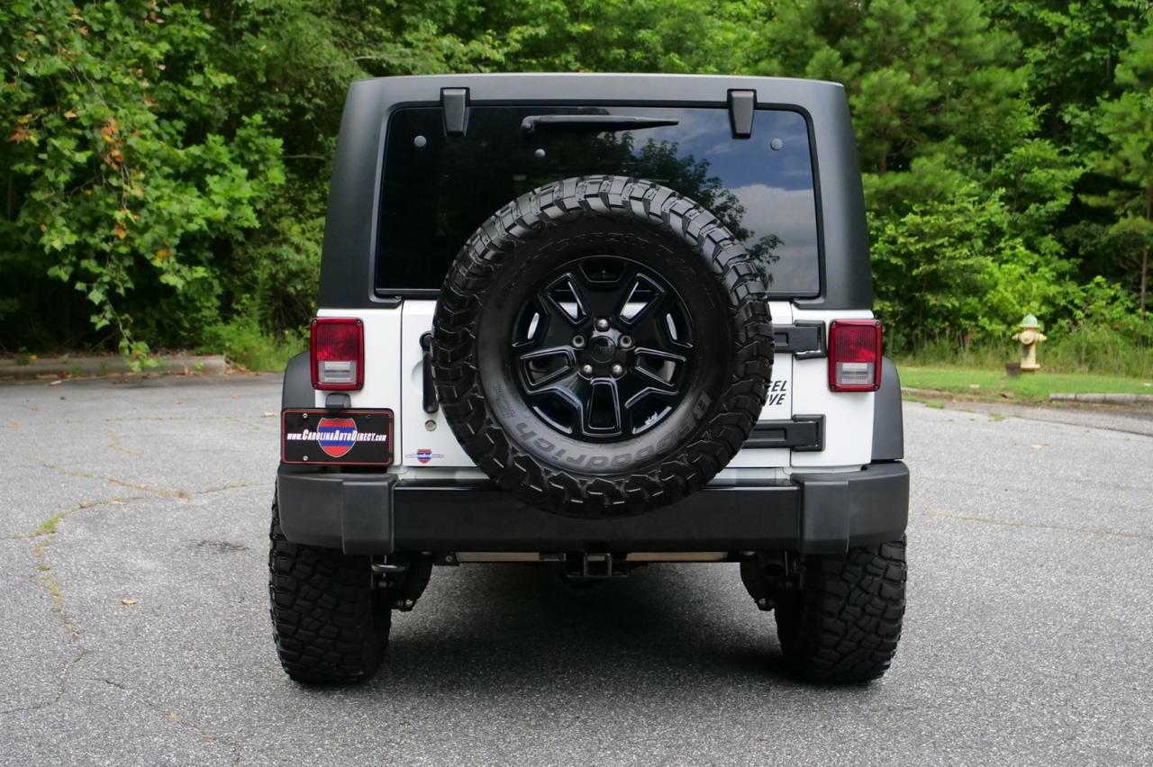 2017 Jeep Wrangler Unlimited Willys Wheeler 4x4 / LED Lighting / Hard Top / Manual! Lincolnton NC