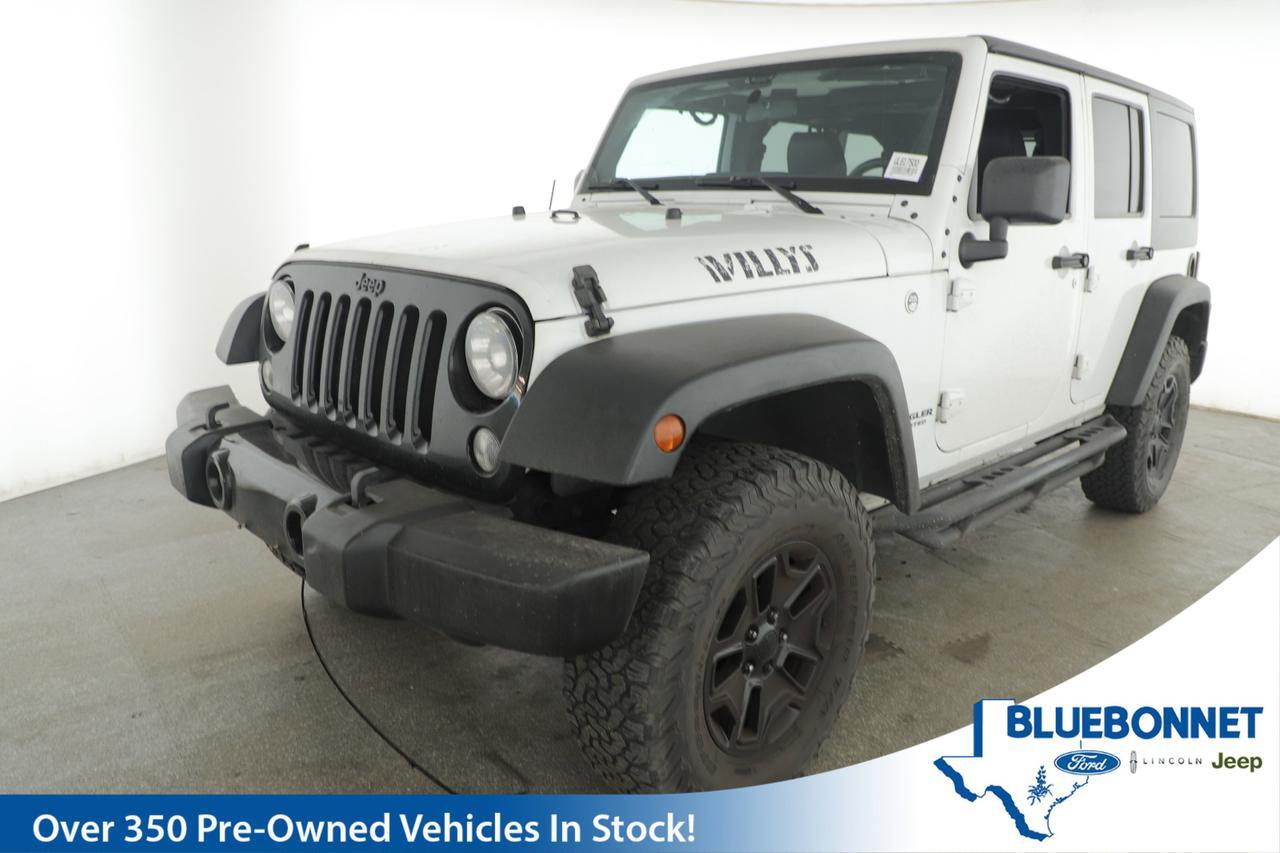 2017 Jeep Wrangler Unlimited Willys Wheeler