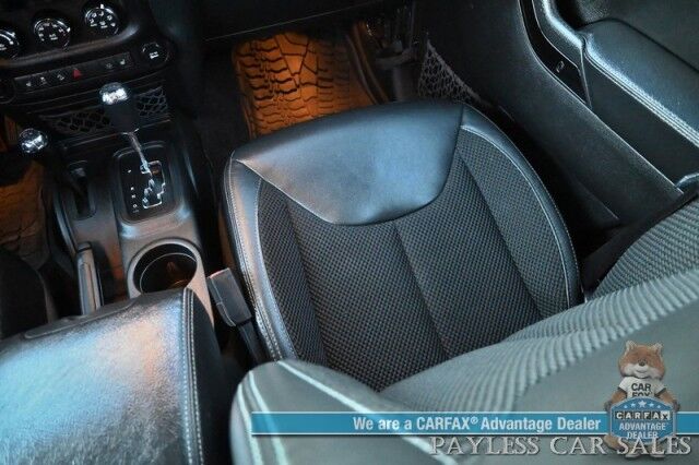 2017 Jeep Wrangler Unlimited Winter Edition / 4X4 / Auto Start / Heated Leather Trimmed Seats / Navigation / Alpine Speakers / 3-Piece Hard Top / Bluetooth / USB & Aux Input / Power Windows, Mirrors, & Locks / Block Heater / Tow Pkg Anchorage AK