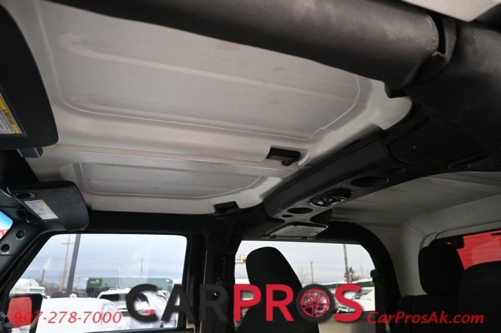 2017 Jeep Wrangler Willys Wheeler Edition - 4X4 - 3.6L V6 - 6 Spd Manual - Power Door Locks, Windows & Mirrors - Keyless Entry - Tinted Windows - 3 piece Hard Top - LED Lighting - Tow Package - Only 65K Miles Anchorage AK