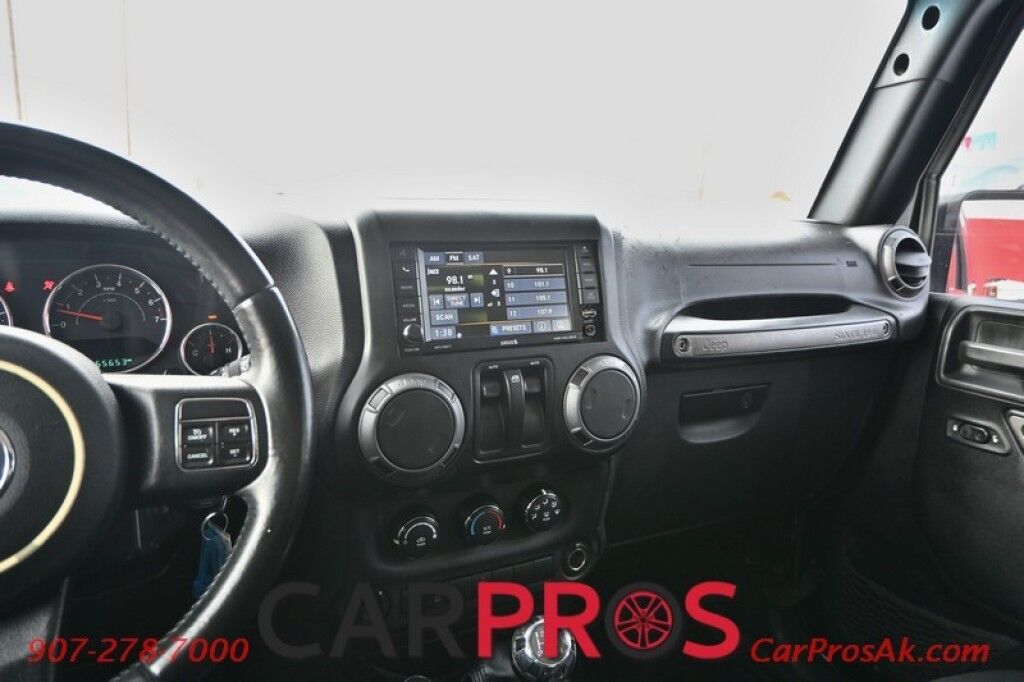 2017 Jeep Wrangler Willys Wheeler Edition - 4X4 - 3.6L V6 - 6 Spd Manual - Power Door Locks, Windows & Mirrors - Keyless Entry - Tinted Windows - 3 piece Hard Top - LED Lighting - Tow Package - Only 65K Miles Anchorage AK