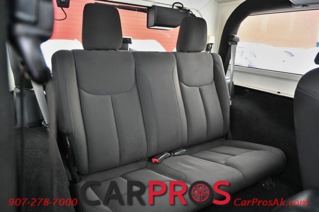 2017 Jeep Wrangler Willys Wheeler Edition - 4X4 - 3.6L V6 - 6 Spd Manual - Power Door Locks, Windows & Mirrors - Keyless Entry - Tinted Windows - 3 piece Hard Top - LED Lighting - Tow Package - Only 65K Miles Anchorage AK