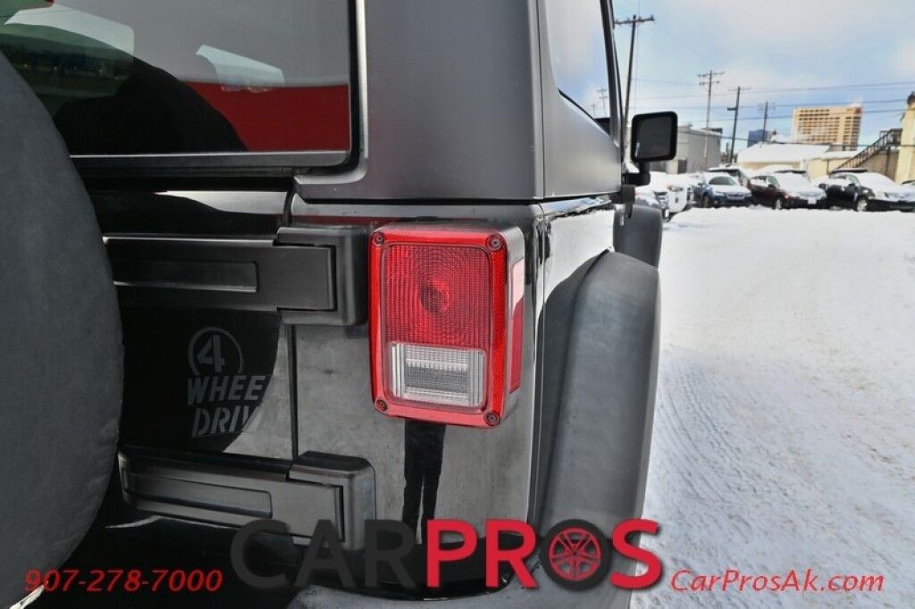 2017 Jeep Wrangler Willys Wheeler Edition - 4X4 - 3.6L V6 - 6 Spd Manual - Power Door Locks, Windows & Mirrors - Keyless Entry - Tinted Windows - 3 piece Hard Top - LED Lighting - Tow Package - Only 65K Miles Anchorage AK