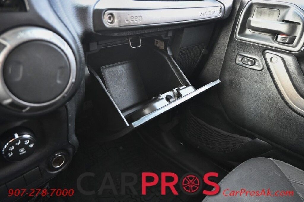 2017 Jeep Wrangler Willys Wheeler Edition - 4X4 - 3.6L V6 - 6 Spd Manual - Power Door Locks, Windows & Mirrors - Keyless Entry - Tinted Windows - 3 piece Hard Top - LED Lighting - Tow Package - Only 65K Miles Anchorage AK