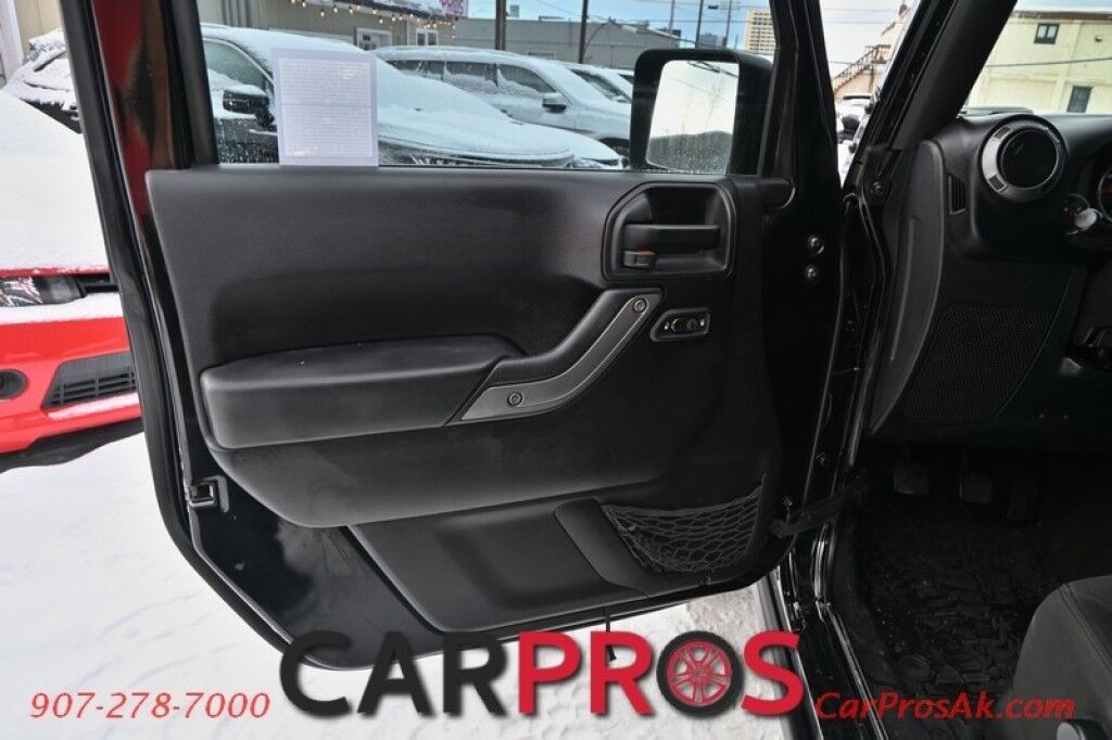 2017 Jeep Wrangler Willys Wheeler Edition - 4X4 - 3.6L V6 - 6 Spd Manual - Power Door Locks, Windows & Mirrors - Keyless Entry - Tinted Windows - 3 piece Hard Top - LED Lighting - Tow Package - Only 65K Miles Anchorage AK