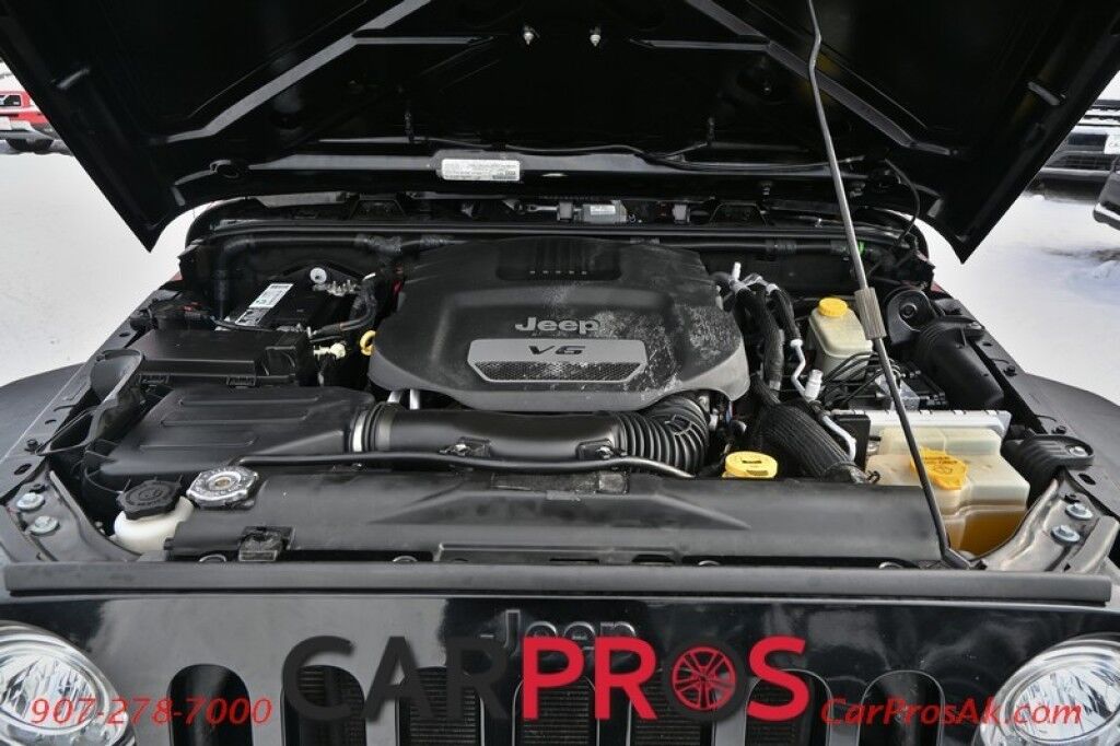 2017 Jeep Wrangler Willys Wheeler Edition - 4X4 - 3.6L V6 - 6 Spd Manual - Power Door Locks, Windows & Mirrors - Keyless Entry - Tinted Windows - 3 piece Hard Top - LED Lighting - Tow Package - Only 65K Miles Anchorage AK