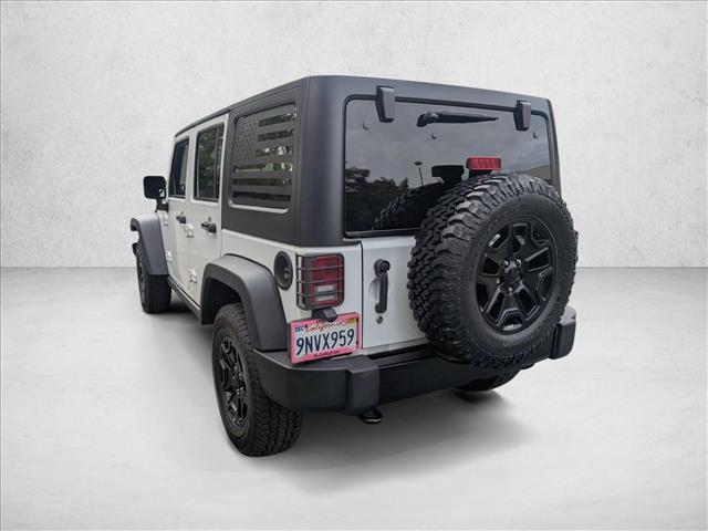 2017 Jeep Wrangler Willys Wheeler Roseville CA