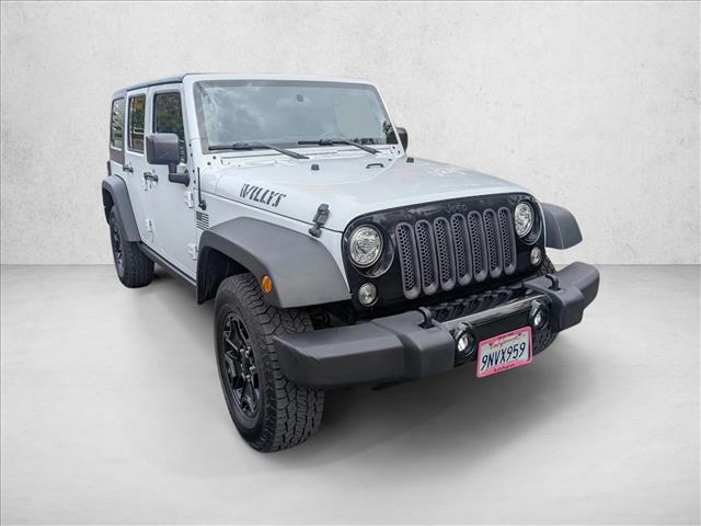 2017 Jeep Wrangler Willys Wheeler Roseville CA