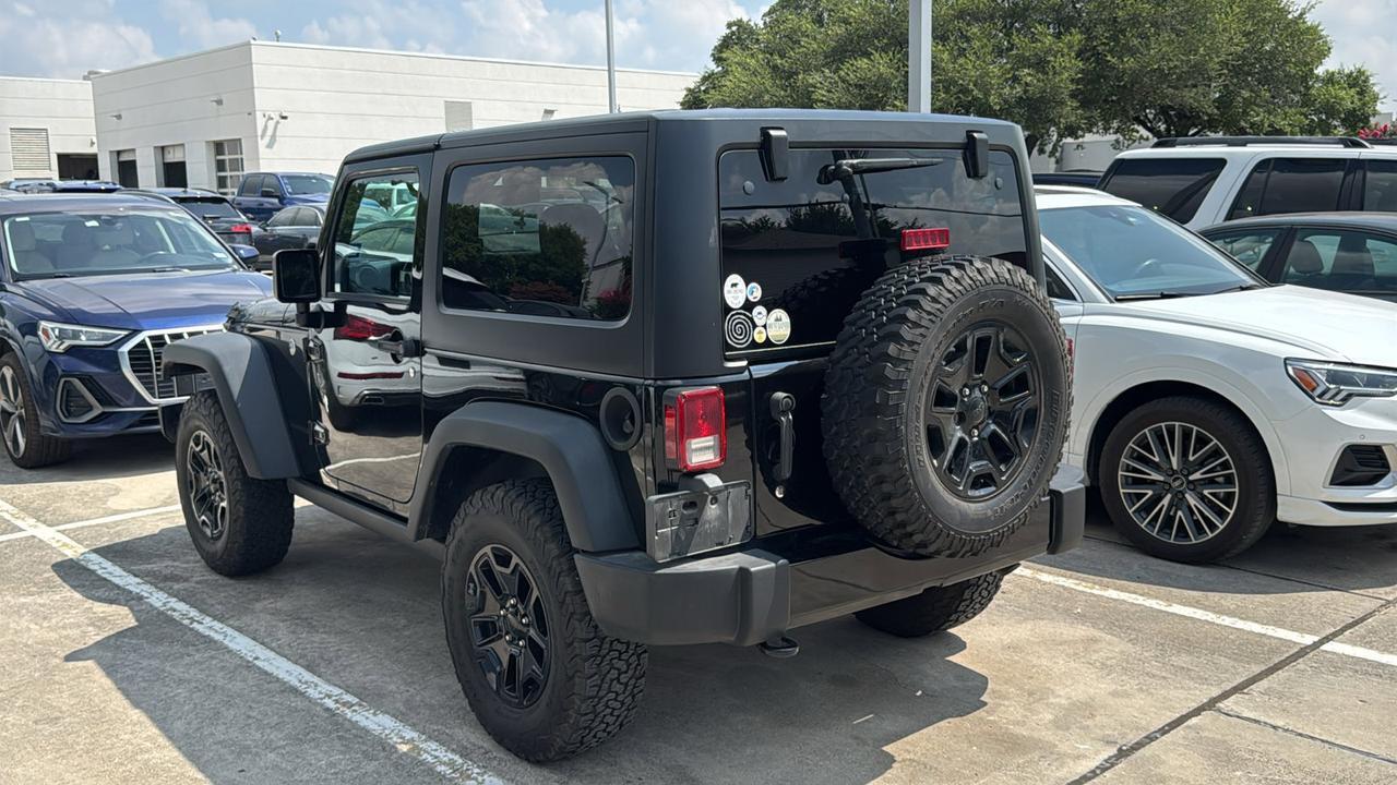 2017 Jeep Wrangler Willys Wheeler  Selma TX