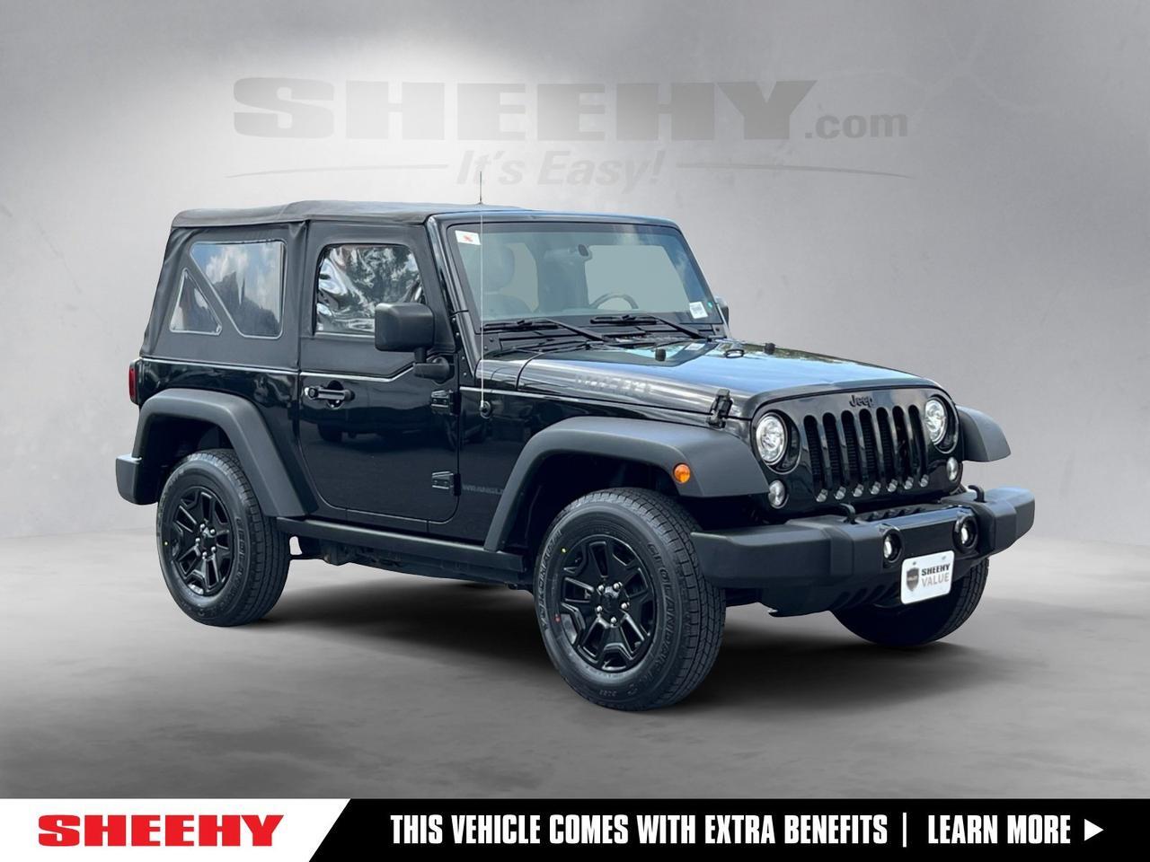 2017 Jeep Wrangler Willys Wheeler Hagerstown MD